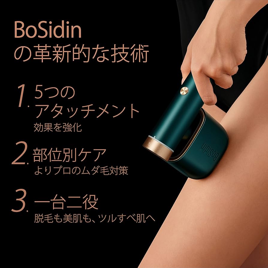Amazon | BoSidin Pro 家庭用脱毛器 だつもうき 2023年新型