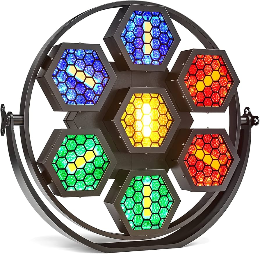 Amazon.com: LED Stage Par Lights 350W RGBW 4-in-1 Uplights and 7