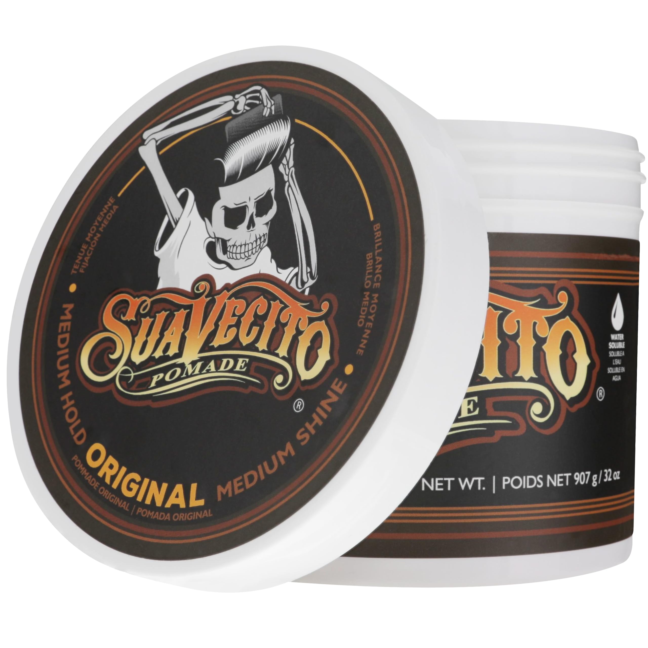 Amazon | Suavecito ポマード、32液量オンス 32オンス | Suavecito