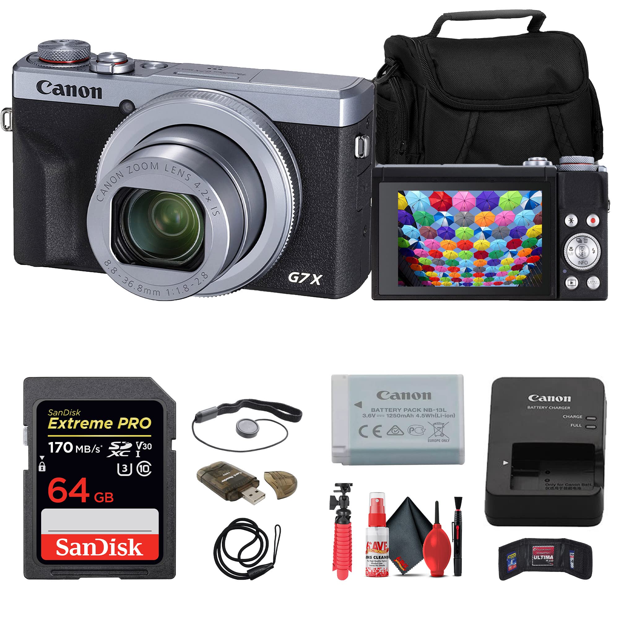 Amazon.com : Canon PowerShot G7 X Mark III Digital Camera (Silver