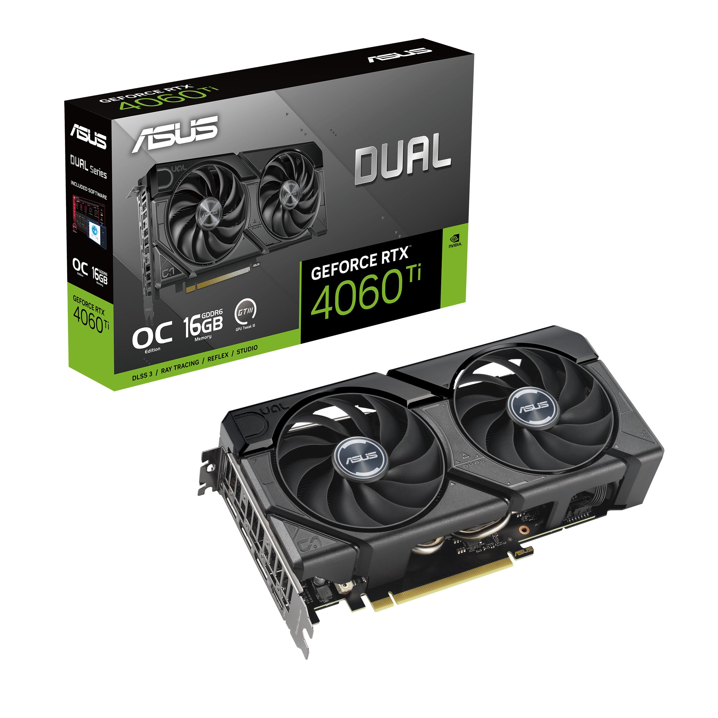 Amazon.com: Asus Dual GeForce RTX™ 4060 Ti EVO OC Edition 16GB