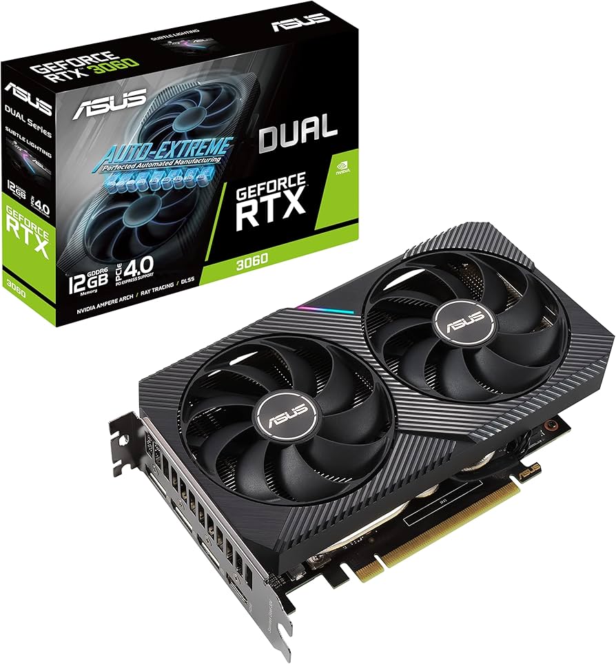 Amazon.com: ASUS Dual NVIDIA GeForce RTX 3060 V2 OC Edition 12GB