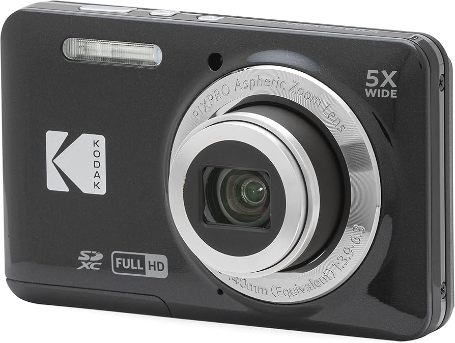 Amazon.com : Kodak PIXPRO FZ55-BK 16MP CMOS Sensor Digital Camera