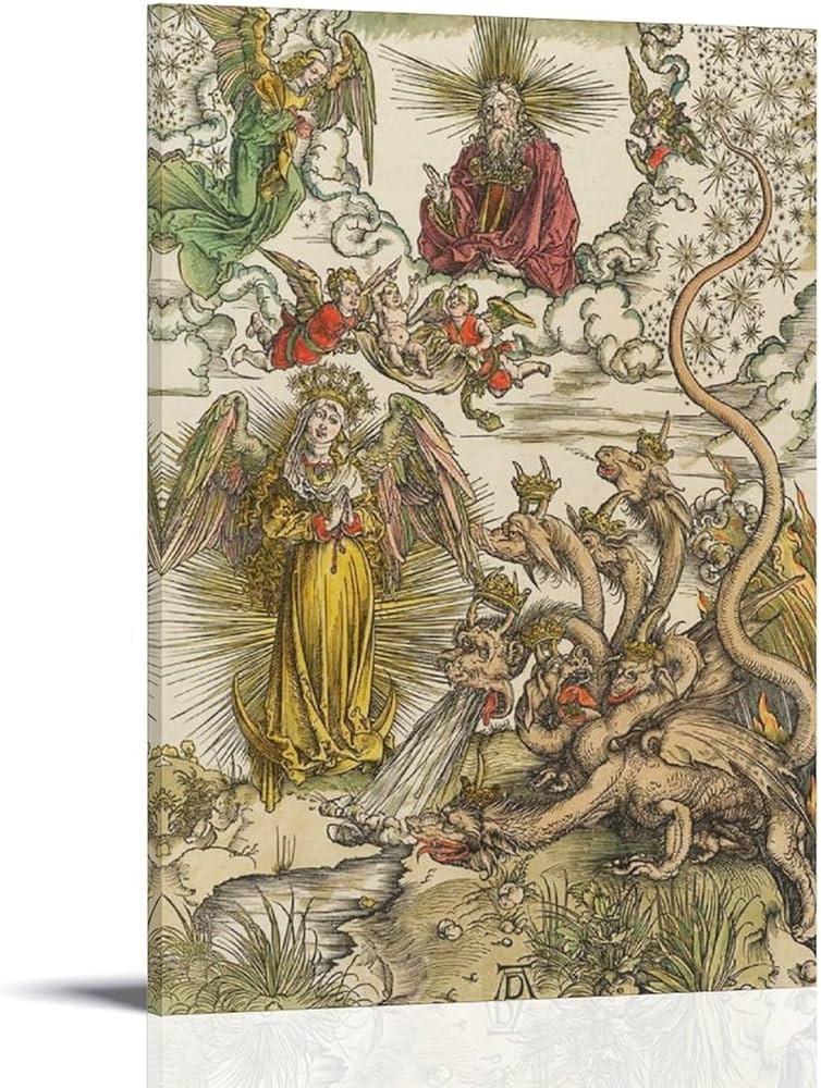 A.デューラー 黙示録 額装版