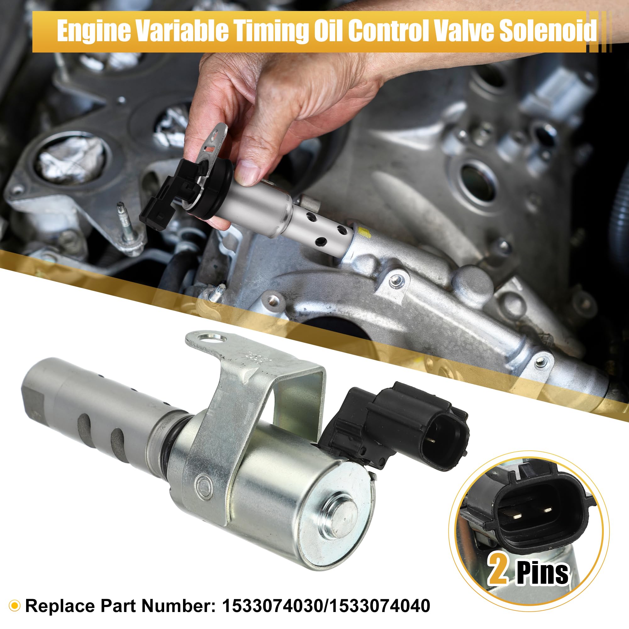 SXE10アルテッツァ 3SGE/AT 前期 OCV(オイルコントロールバルブ) AL