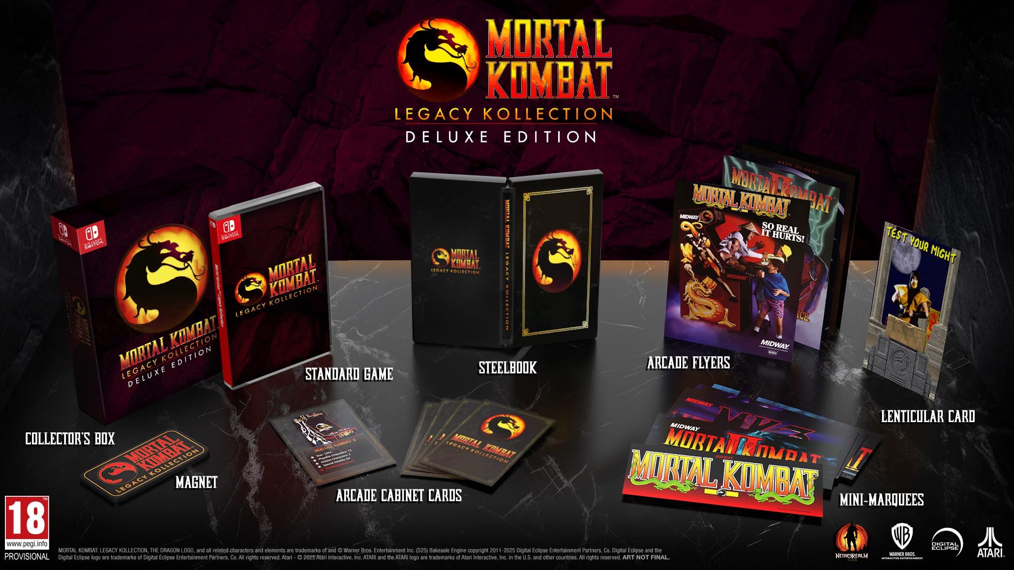 Mortal Kombat: Legacy Kollection - Deluxe Edition - Switch