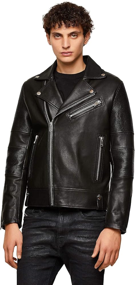 Amazon.co.jp: [Diesel] (ディーゼル) メンズ ジャケット レザー