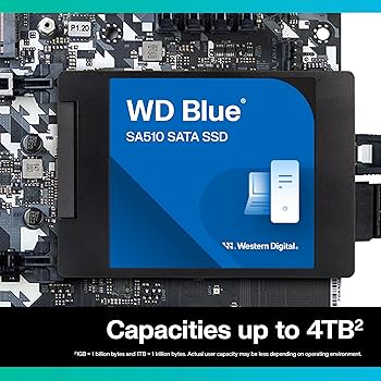 Amazon.com: Western Digital 1TB WD Blue SA510 SATA Internal Solid