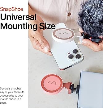 Amazon.com: ShiftCam SnapShoe - Snap-on Cold Shoe Mount for