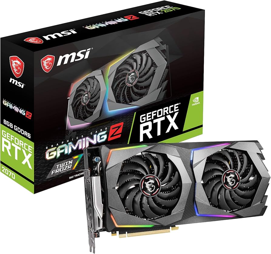Amazon.com: MSI GAMING GeForce RTX 2070 8GB GDRR6 256-bit HDMI/DP