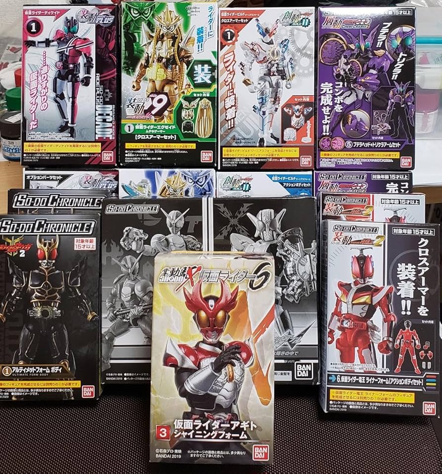 Amazon.co.jp: 装動&SO-DO&創動& SHODO-X 平成ライダーキックセット2