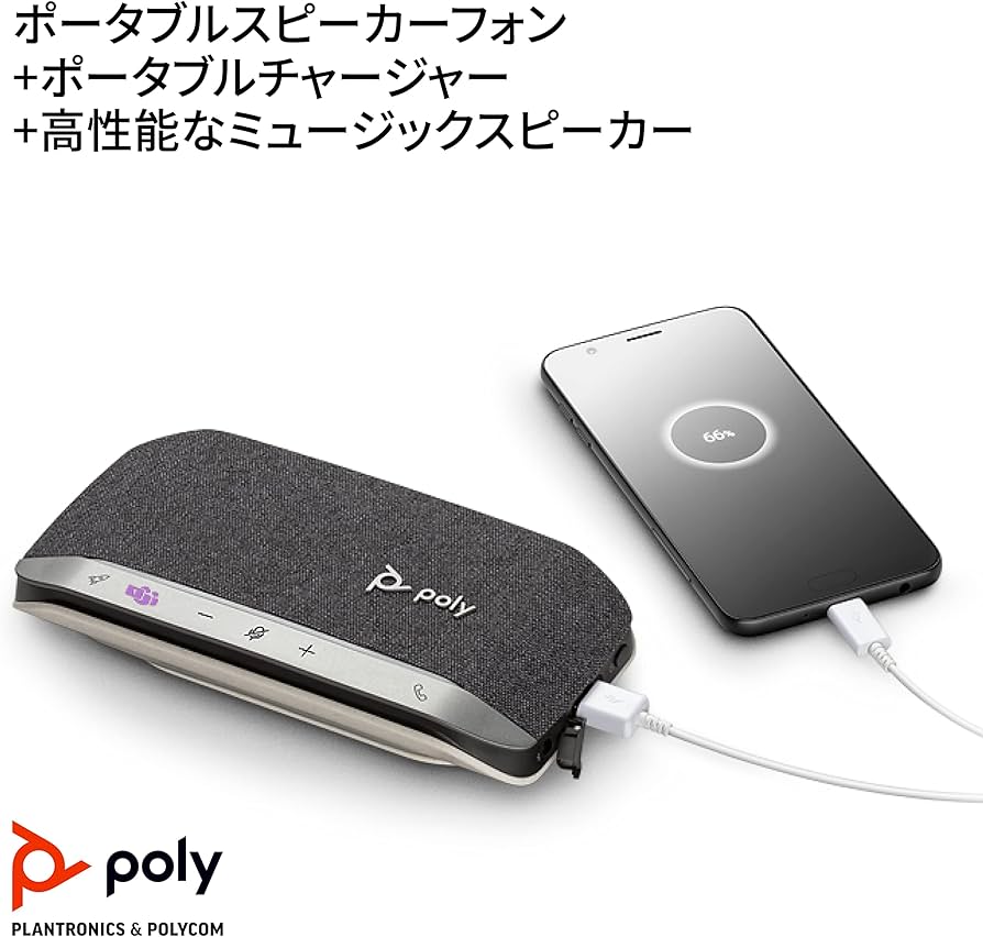 Amazon | Poly (Plantronics) Sync 20-M スピーカーフォン USB-C