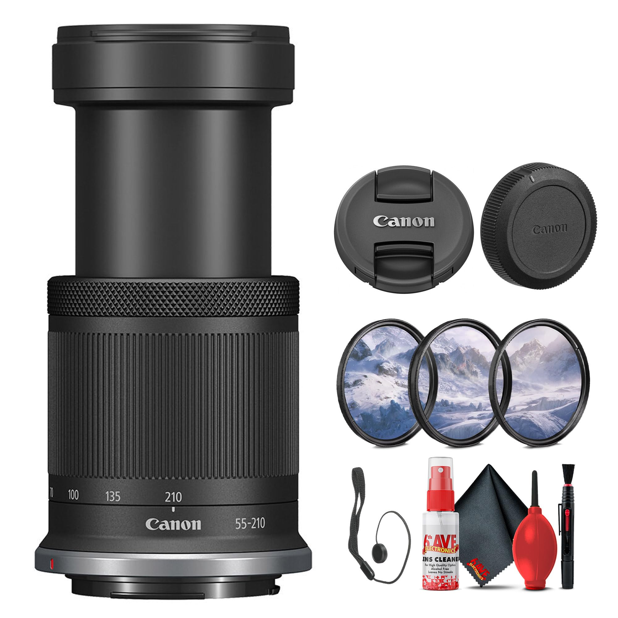Amazon.com : Canon RF-S 55-210mm f/5-7.1 is STM Lens (Canon RF