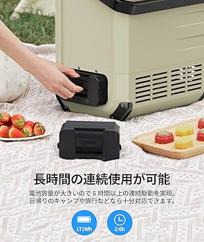 Amazon.co.jp: EENOUR 車載冷蔵庫用バッテリー DB01 大容量 15600mAh