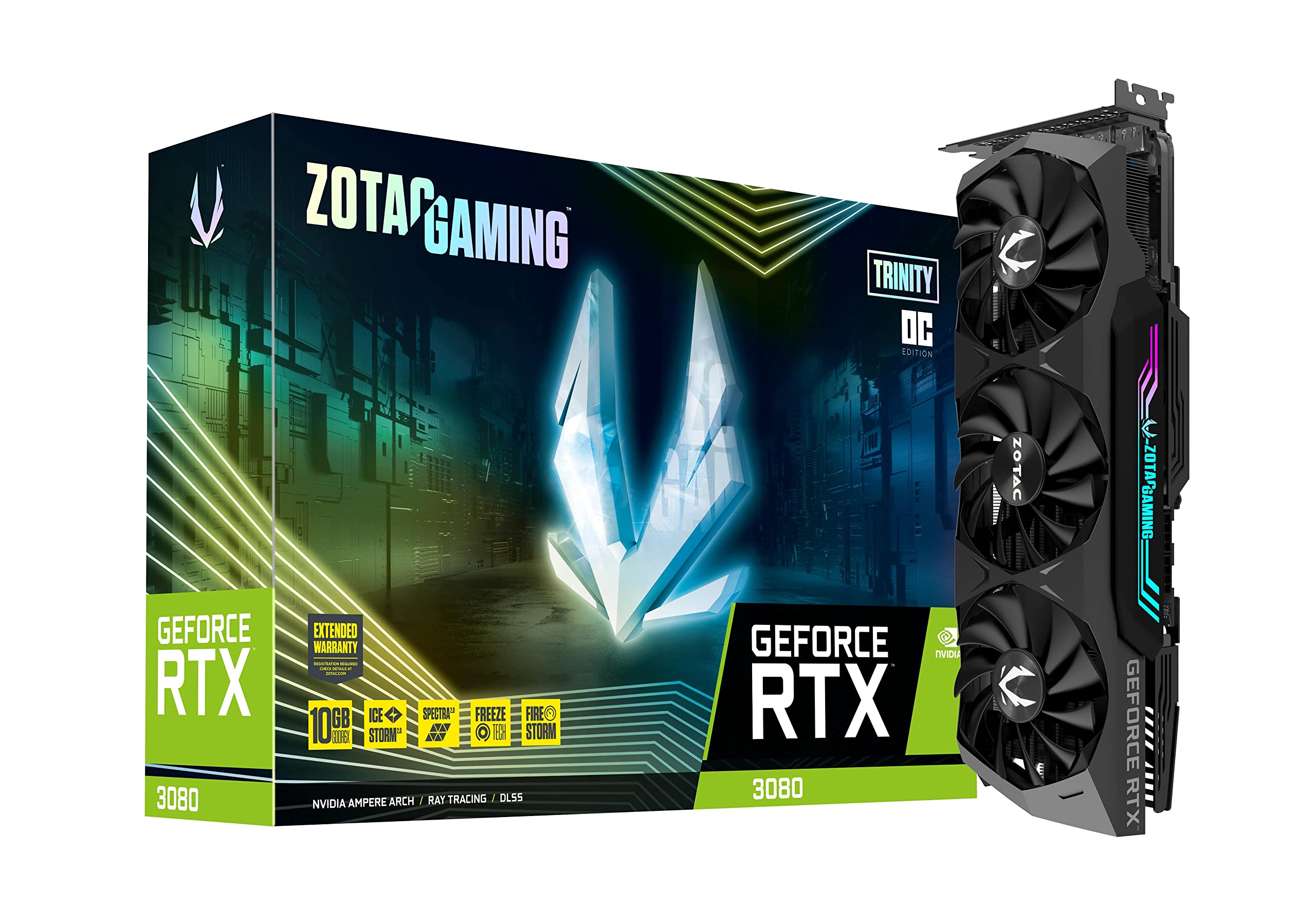 Amazon.com: ZOTAC Gaming GeForce RTX™ 3080 Trinity OC LHR 10GB