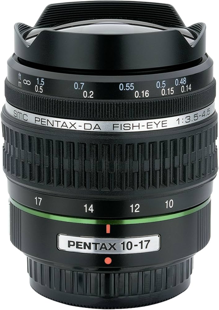 Amazon.com : PENTAX DA 10-17mm f/3.5-4.5 ED (IF) Fish-Eye Lens for
