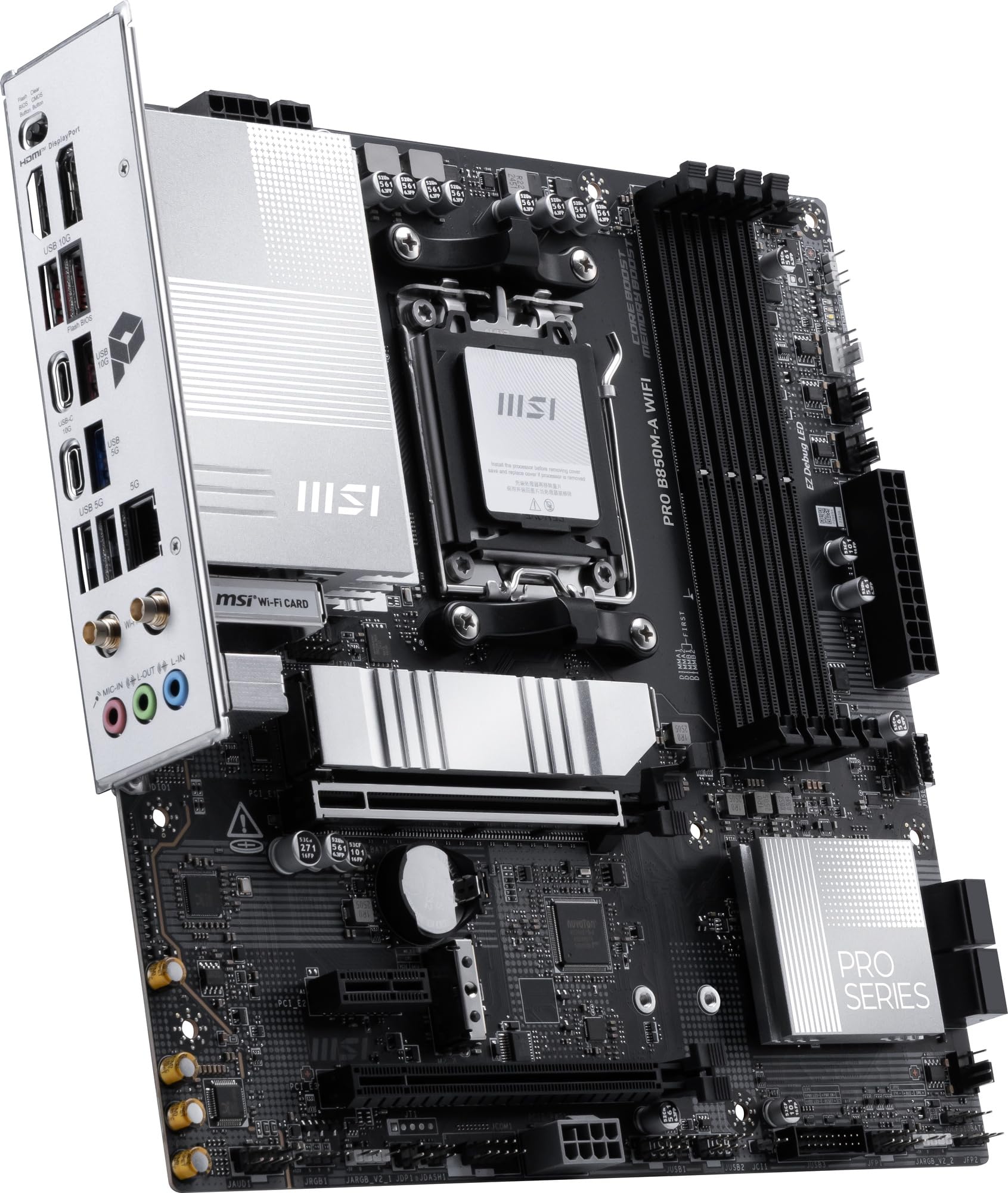 Amazon | MSI PRO B850M-A WIFI Micro-ATX マザーボード PRO B850M-A
