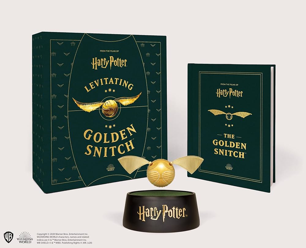 Amazon.com: Harry Potter Levitating Golden Snitch: 9780762471850
