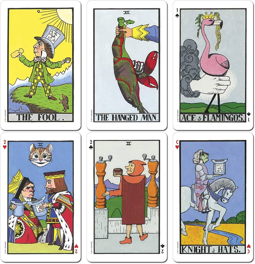 Amazon.co.jp: LANG タロットカード ウェイト版【不思議の国のアリス