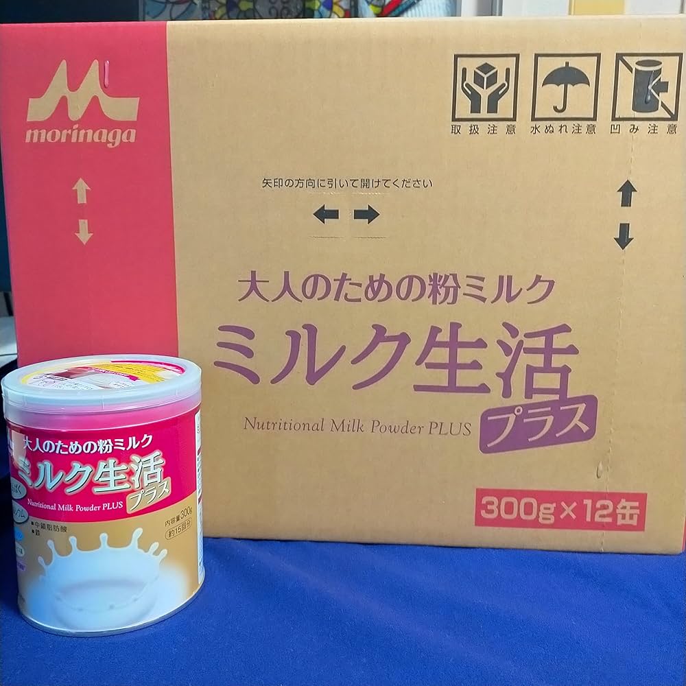Amazon.co.jp: 森永乳業 大人のための粉ミルク ミルク生活プラス 300g