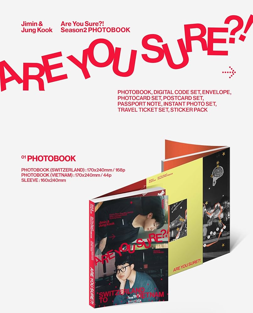 Amazon.co.jp: Jimin x Jung Kook PHOTOBOOK : Jimin x Jung Kook: DVD