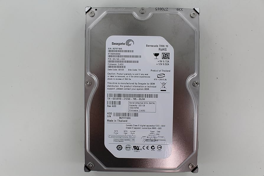 Amazon.com: Seagate Barracuda ST3320620AS, 7200.10 - Hard drive