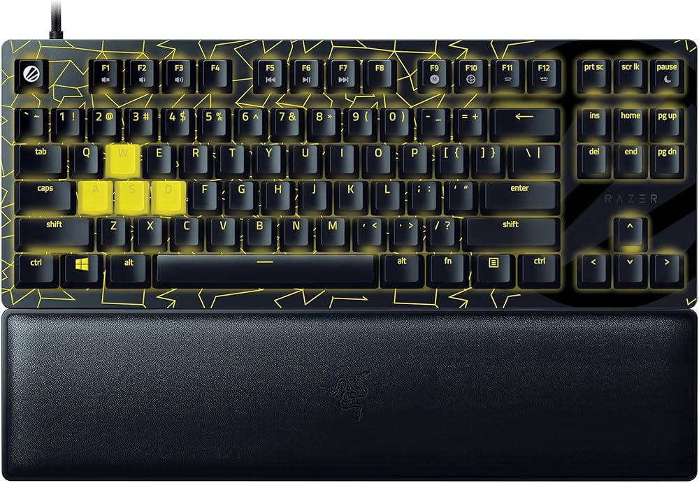 Amazon.co.jp: Razer Huntsman V2 TKL ゲーミングキーボード:高速