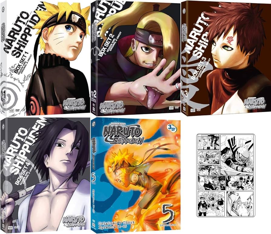 Amazon.com: Naruto Shippuden: Anime Series Complete DVD Box Sets 1