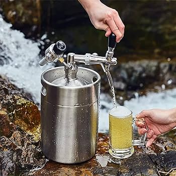 Amazon｜ビール樽 2L/3.6L/4L/5L/8L/10L ビールサーバー ミニビール樽