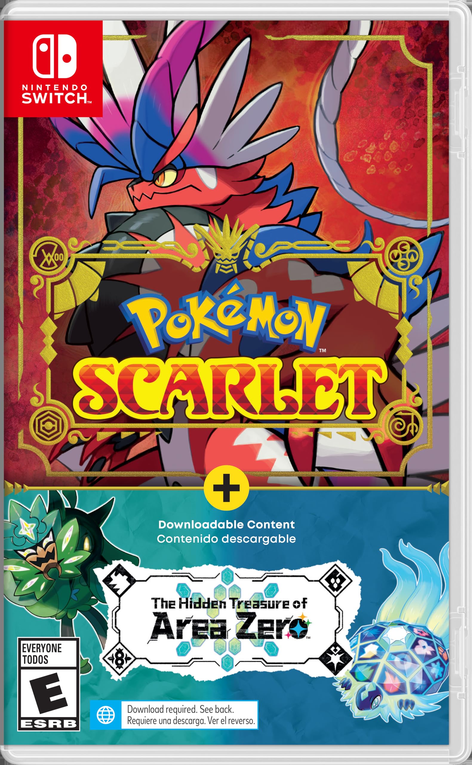 Amazon.com: Pokémon™ Scarlet + The Hidden Treasure of Area Zero