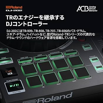 Amazon | Roland ローランド DJコントローラー DJ-202 Serato DJ対応