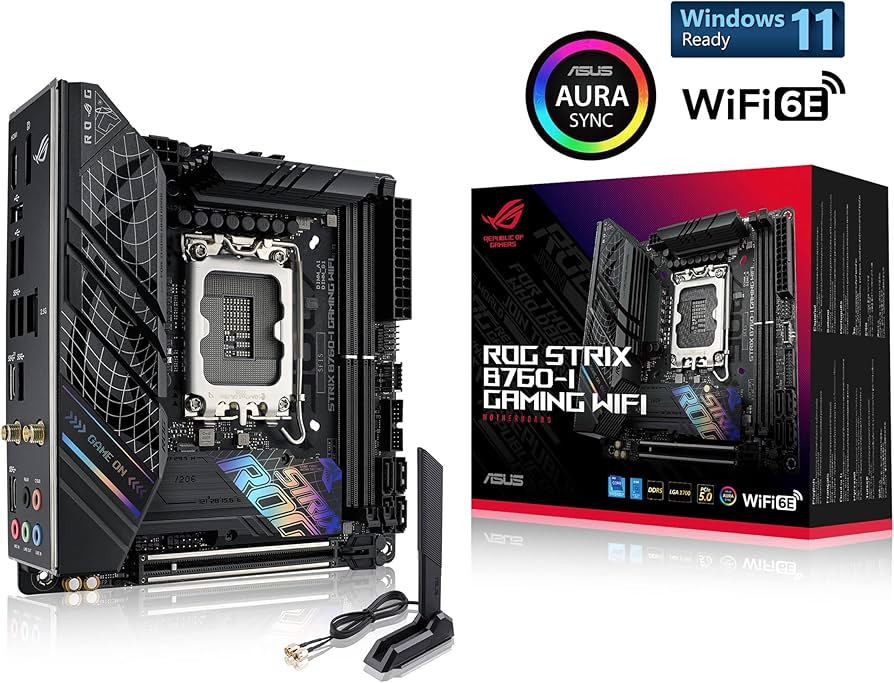 Amazon.com: ASUS ROG Strix B760-I Gaming WiFi Intel® B760(13th and