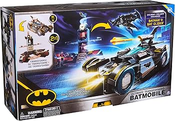 Amazon.com: DC Comics Batman, Ultimate Transforming Batmobile