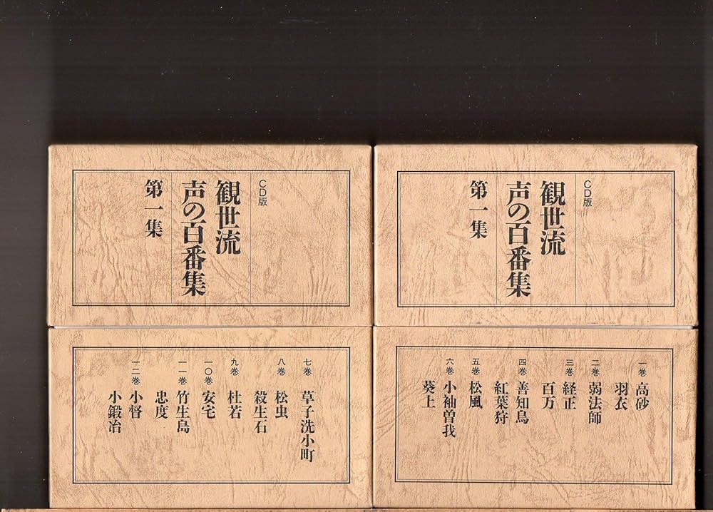 Amazon.co.jp: 観世流声の百番集 第1集 [CD]: ミュージック