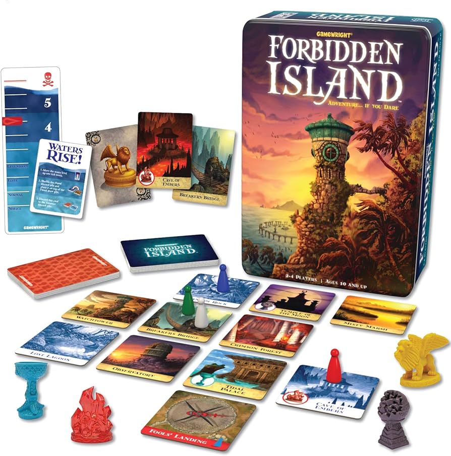 Amazon.co.jp: 禁断の島 (Forbidden Island) カードゲーム : おもちゃ