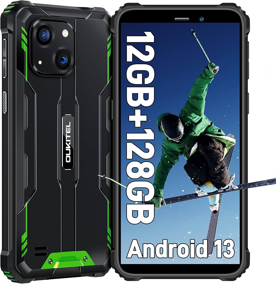 Amazon | OUKITEL WP32 simフリー スマホ 本体 12GB RAM 128GB ROM 1TB