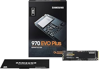 Samsung 970 EVO Plus 2 TB PCIe NVMe M.2 (2280) Internal Solid
