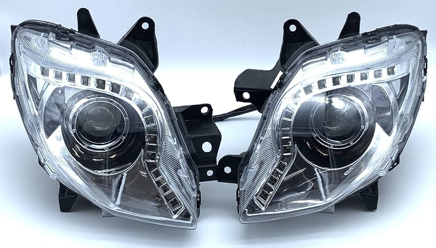 Amazon | T-PARTS (Tパーツ) フォルツァ MF10 白 LED アイライン デイ