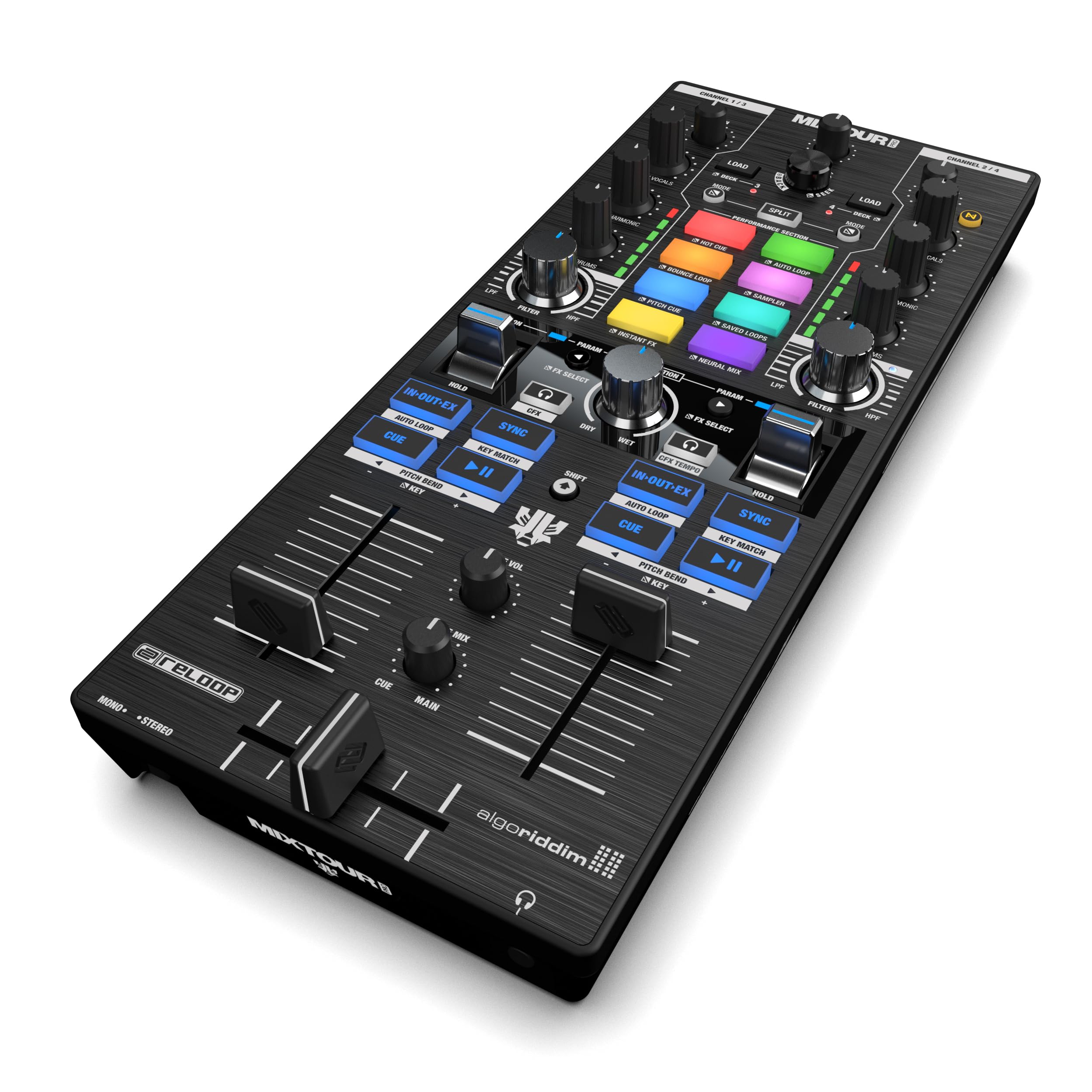Amazon | Reloop Mixtour Pro [ Djay Pro AI]用 DJコントローラー