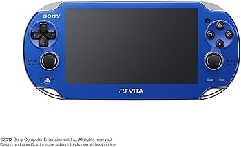 Amazon.com: PlayStation Vita, WiFi Sapphire Blue, Japanese Version