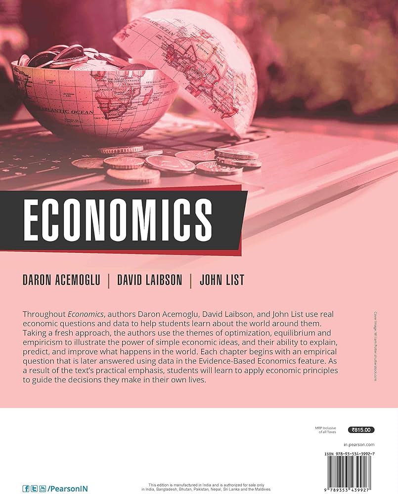 Economics: Daron Acemoğlu, David Laibson, John List: 9789353439927