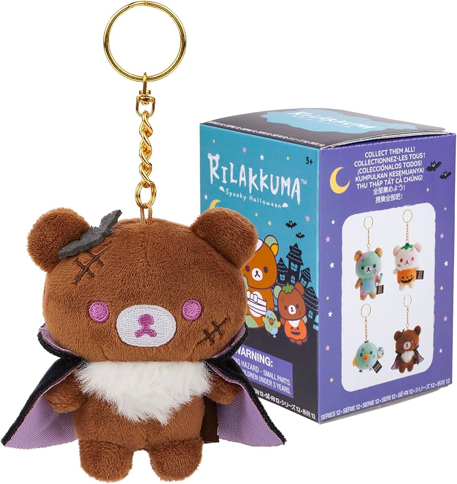 Amazon.com: San-X Original Rilakkuma Halloween Monster Plush Blind