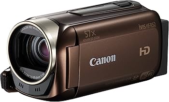 Amazon | Canon デジタルビデオカメラ iVIS HF R52 ブラウン 光学32倍