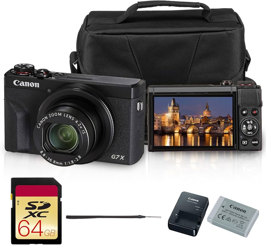 Amazon.com: Canon PowerShot G7 X Mark III Digital Camera | 20.1MP