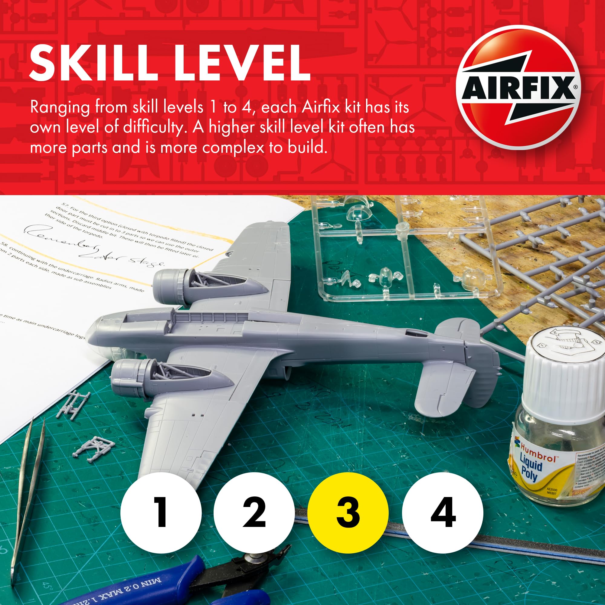 Amazon.com: Airfix Model Airplane Kit Gift Set - A09007A Avro