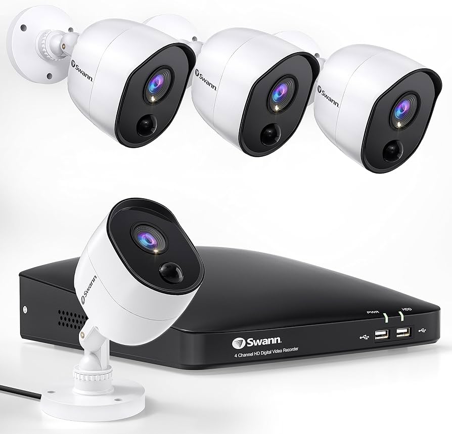 Amazon.com: Swann Home DVR Security Camera System with 64GB