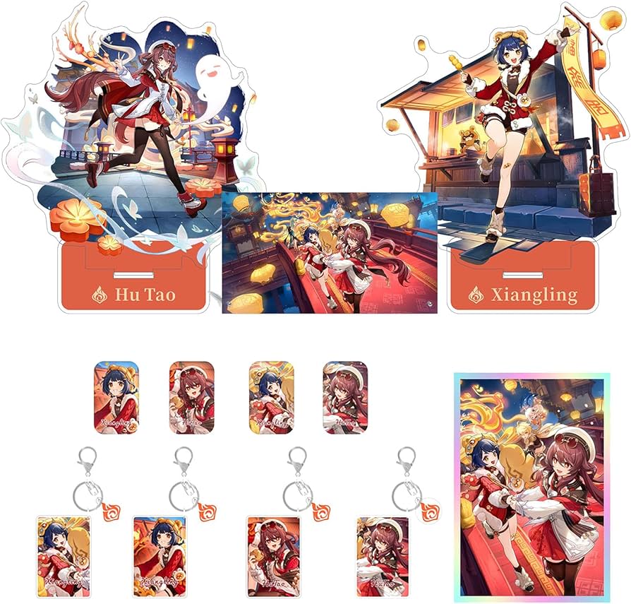 Amazon.co.jp: 原神 海灯祭 2025 グッズ セット 限定 キーホルダー