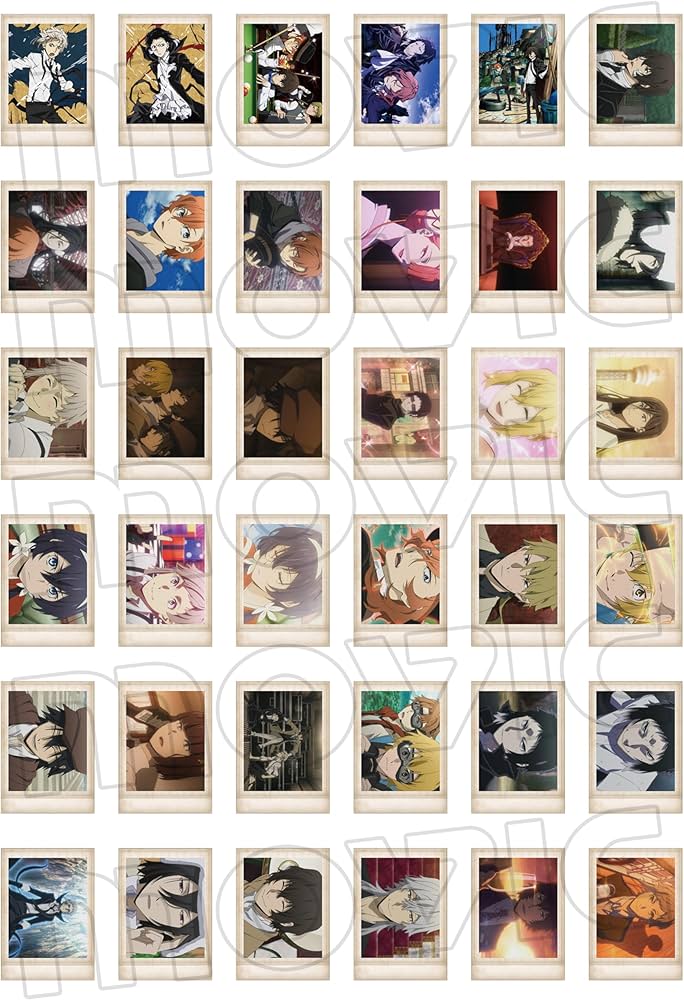 Amazon.co.jp: 文豪ストレイドッグス[アニメ版] ぱしゃこれ 第3弾 10個