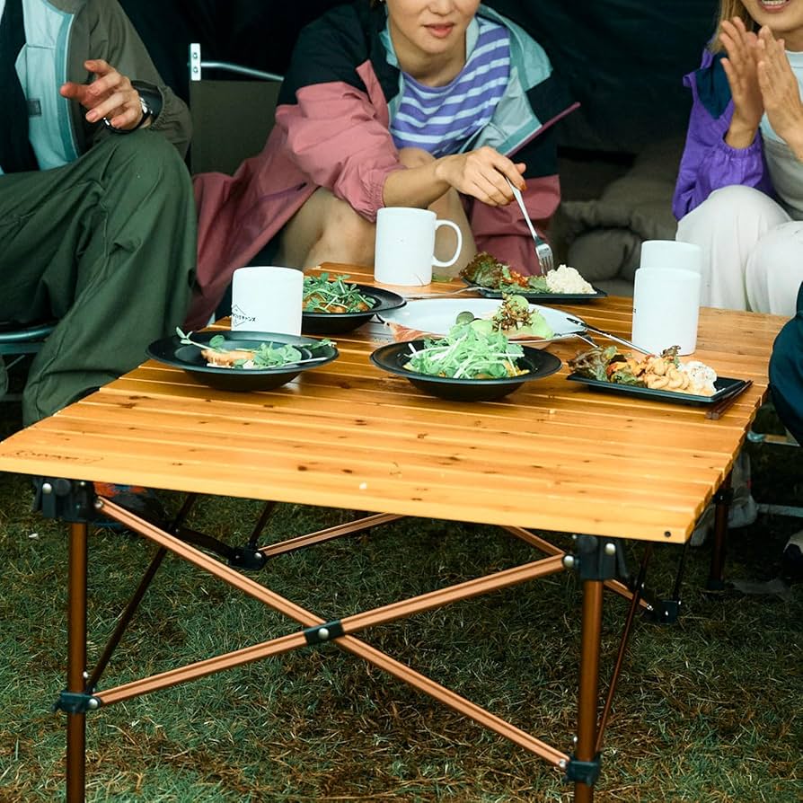 ナチュラルウッド カウンターテーブル 折りたたみ式 ナチュラルウッド