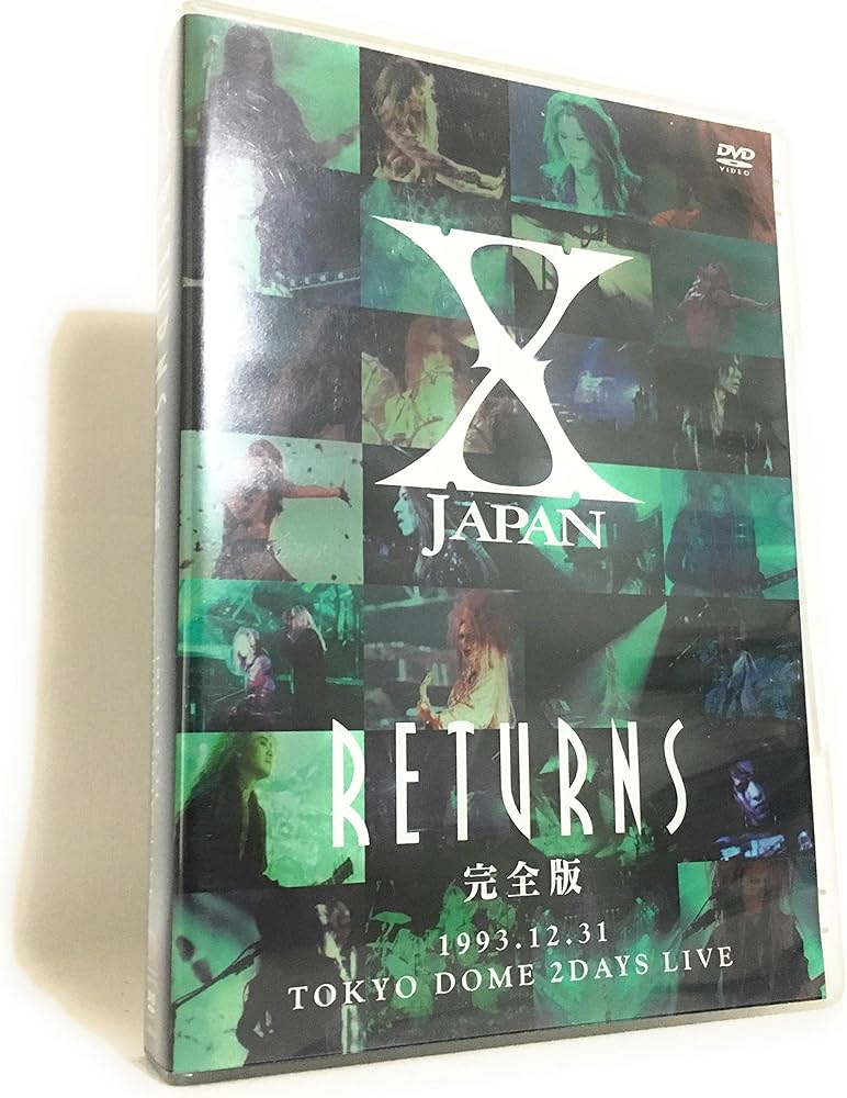 Amazon.co.jp: X JAPAN RETURNS 完全版 1993.12.31 [DVD] : X JAPAN: DVD